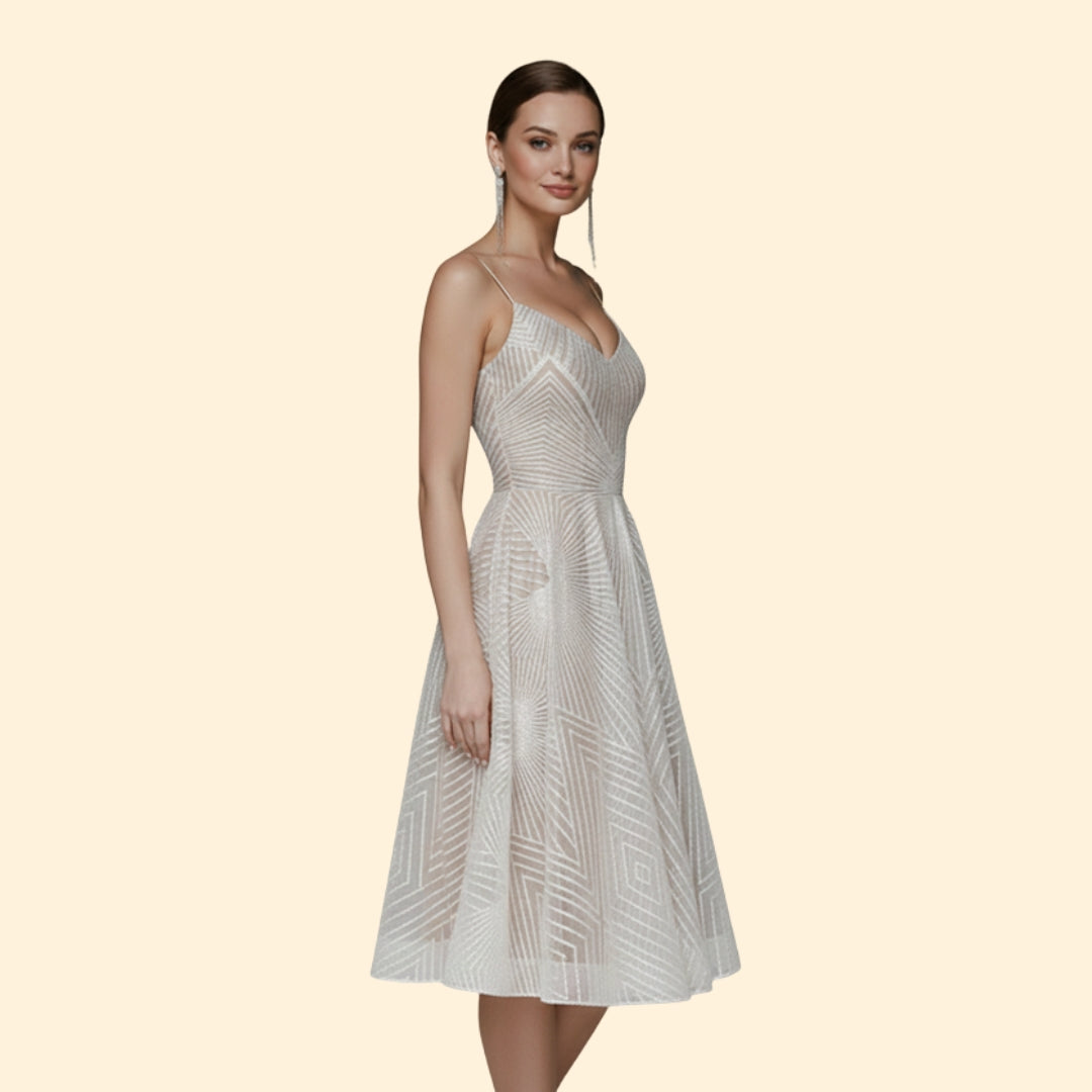 Women’s Sequin Dress with Spaghetti Straps