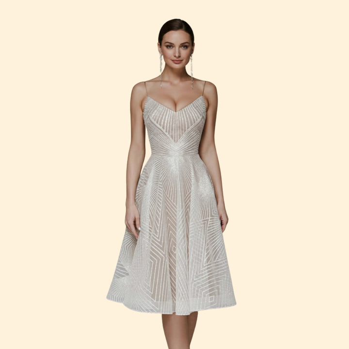 Women’s Sequin Dress with Spaghetti Straps