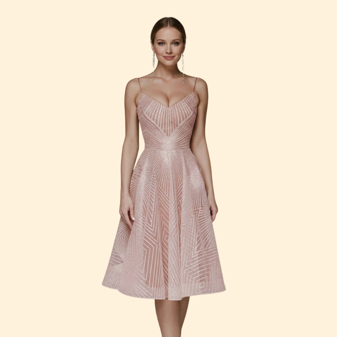 Women’s Sequin Dress with Spaghetti Straps