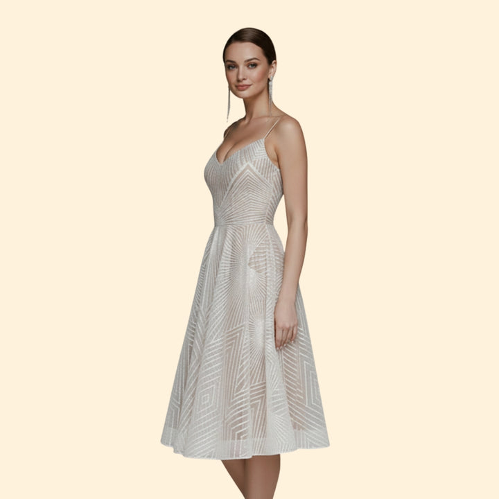 Women’s Sequin Dress with Spaghetti Straps