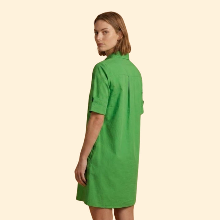 Women’s Shirt Dress with Button-Down Front