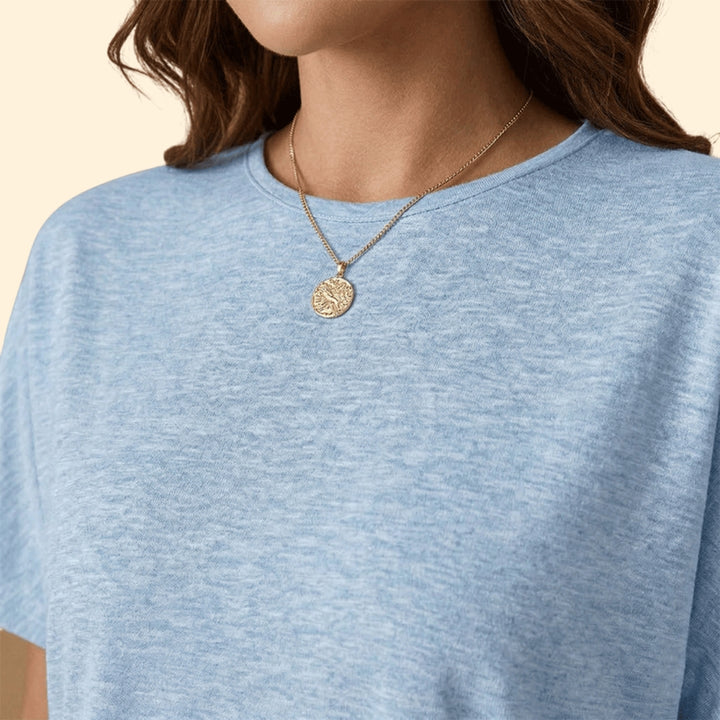 Women’s Short-Sleeve T-Shirt with Matching Shorts