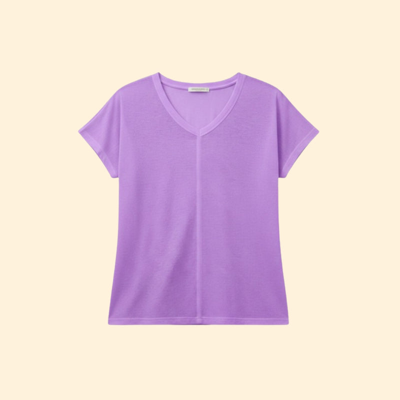 Women’s Short Sleeve T-Shirt with V-Neck