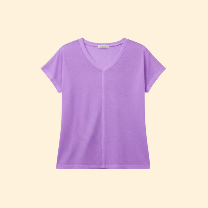 Women’s Short Sleeve T-Shirt with V-Neck