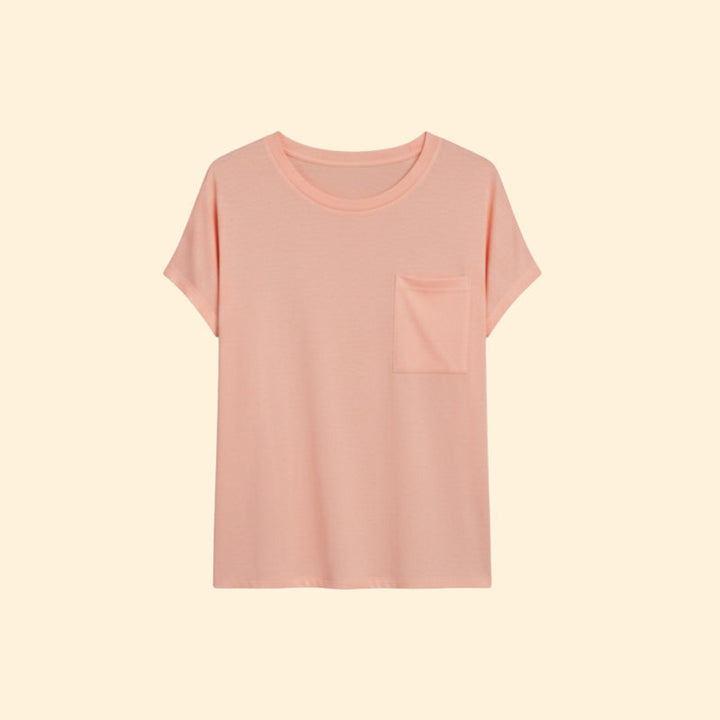 Women’s Short Sleeve Tee with Front Pocket