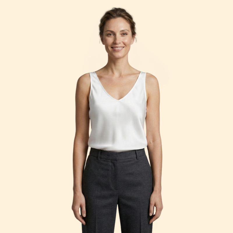 Women’s Tank Top with V-Neckline