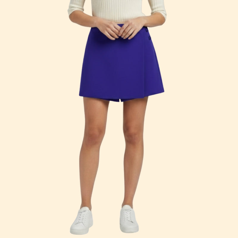 Women’s Skort with Zipper Closure