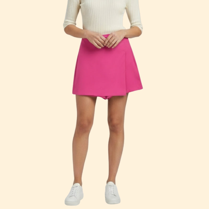 Women’s Skort with Zipper Closure