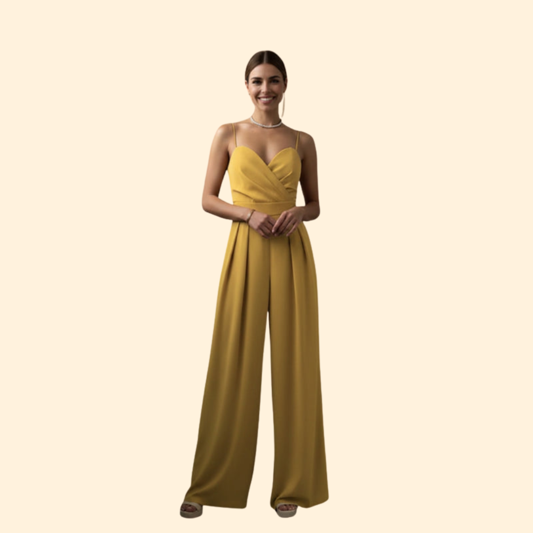 Women’s Sleek Jumpsuit with Straight-Leg Fit