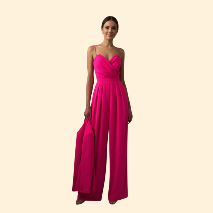 Women’s Sleek Jumpsuit with Straight-Leg Fit