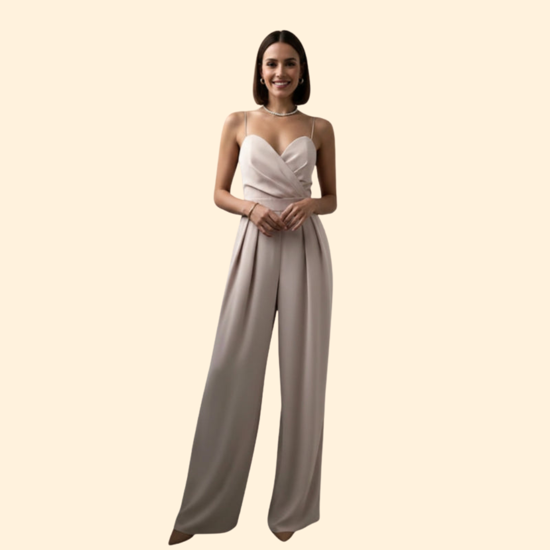 Women’s Sleek Jumpsuit with Straight-Leg Fit