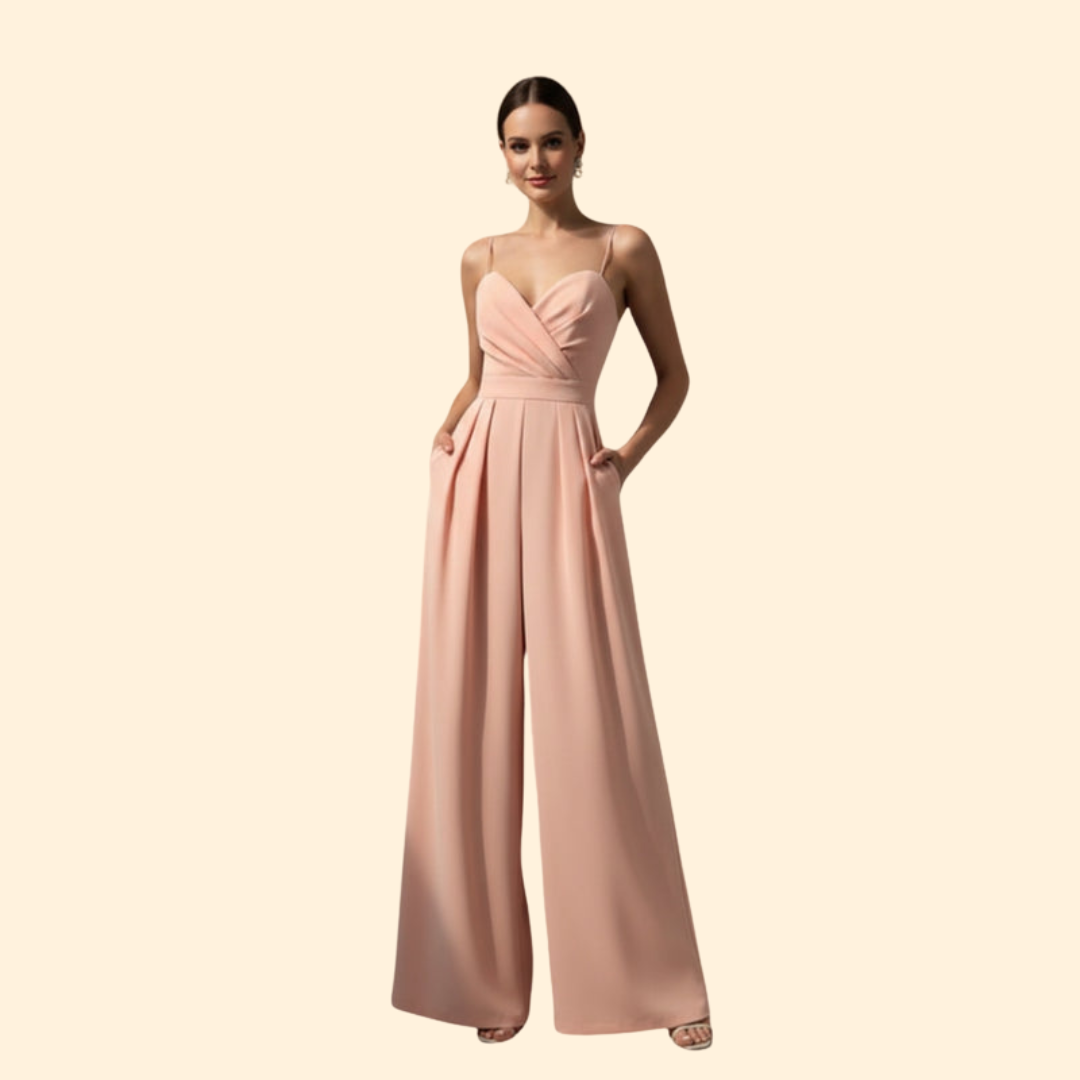 Women’s Sleek Jumpsuit with Straight-Leg Fit