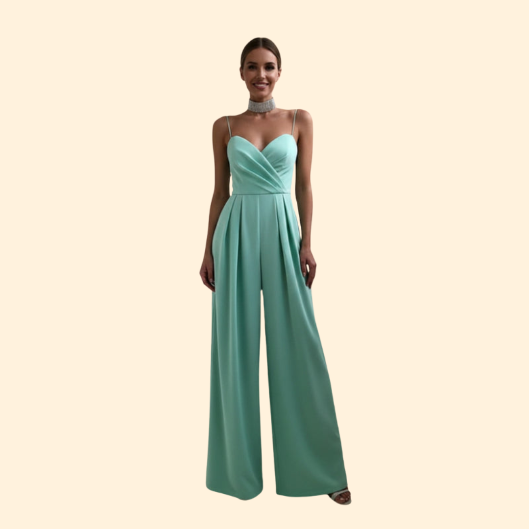 Women’s Sleek Jumpsuit with Straight-Leg Fit