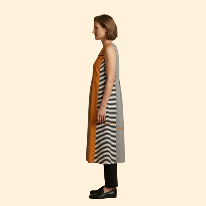 Women’s Sleeveless Dress with Pattern