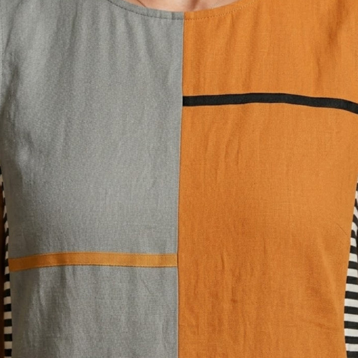 Women’s Sleeveless Dress with Pattern