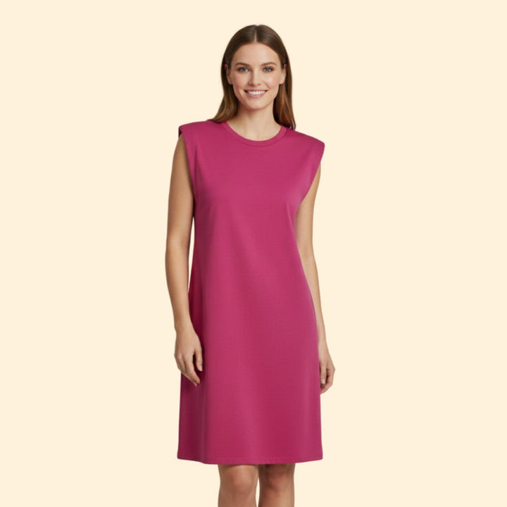 Women’s Sleeveless Dress with Side Slits