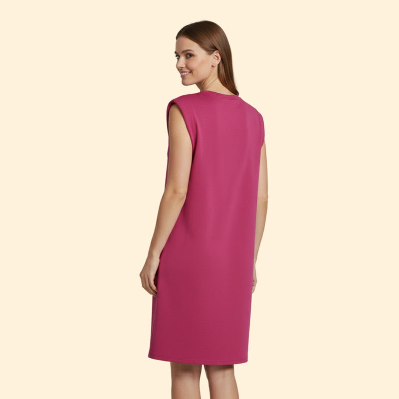 Women’s Sleeveless Dress with Side Slits