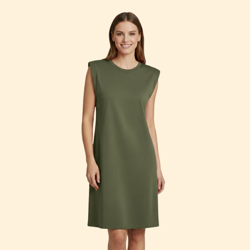 Women’s Sleeveless Dress with Side Slits