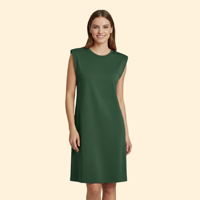 Women’s Sleeveless Dress with Side Slits