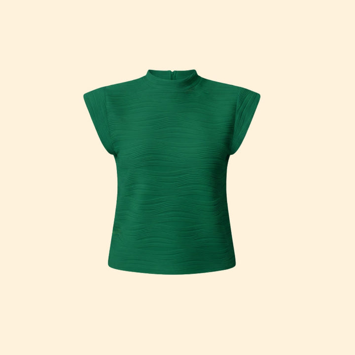 Women's Sleeveless High Neck Top