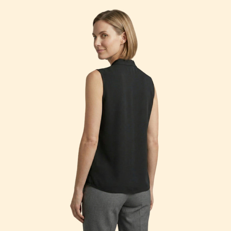 Women’s Sleeveless Top with V-Neck Style
