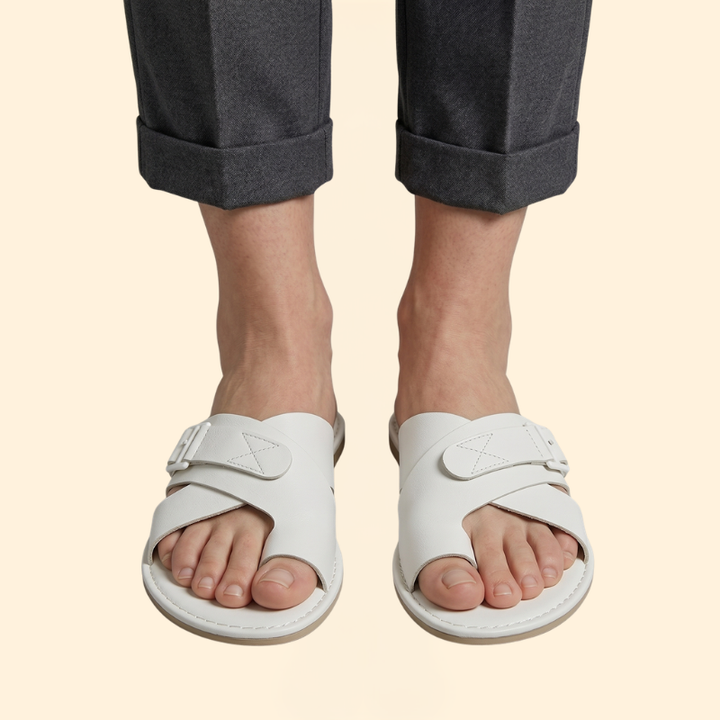 Women’s Slide Sandals with Cross Over Straps
