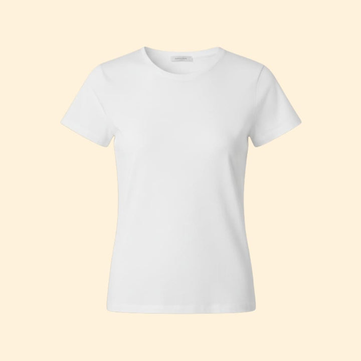 Women’s Slim Fit T-shirt with Round Neck
