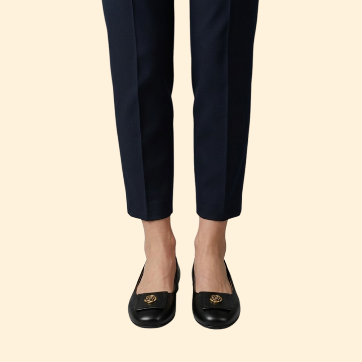 Women’s Slip-On Shoes with Buckle