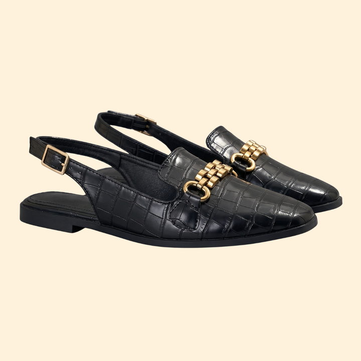 Women’s Slip-On Shoes with Strap