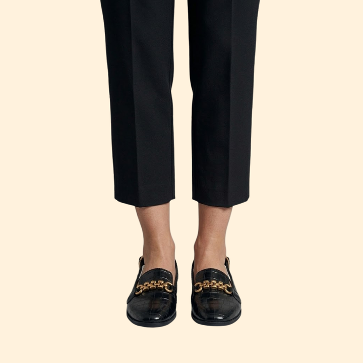 Women’s Slip-On Shoes with Strap
