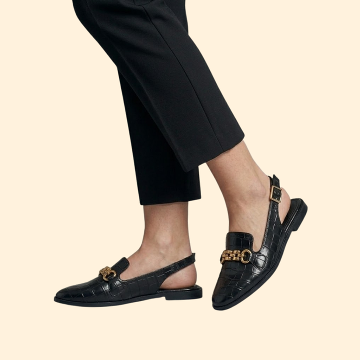 Women’s Slip-On Shoes with Strap