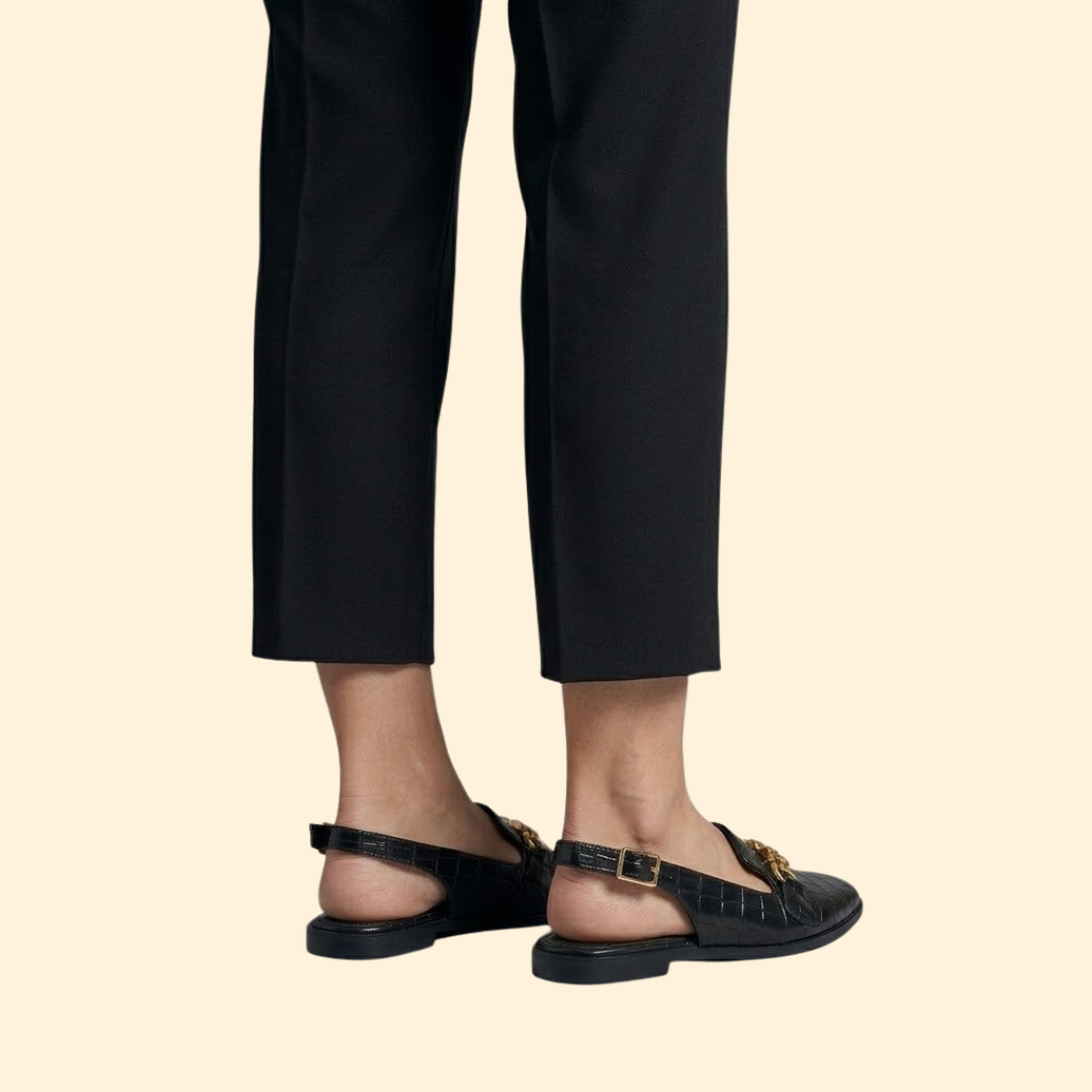 Women’s Slip-On Shoes with Strap