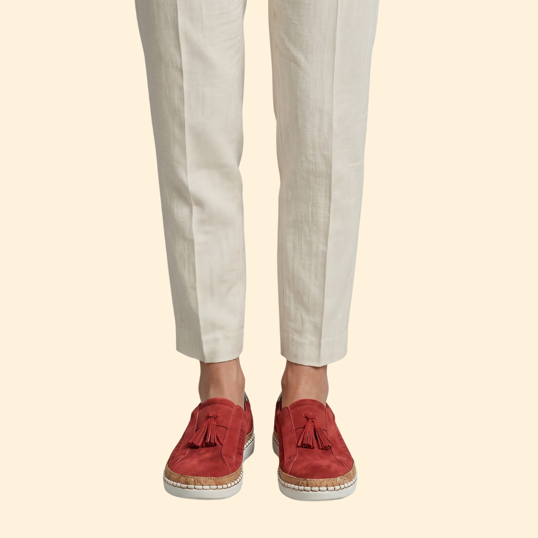 Women's Slip-On Sneakers with Cushioning