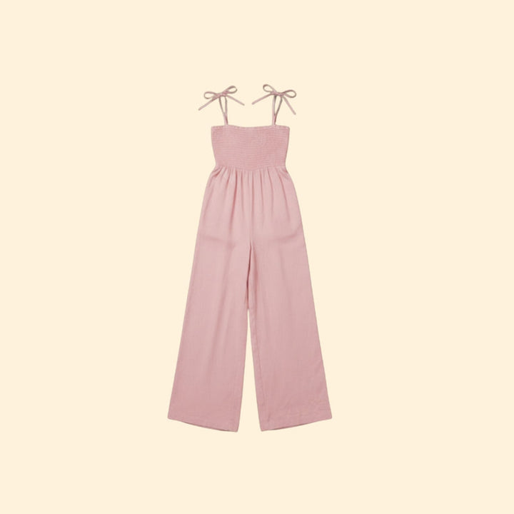 Women’s Sleeveless Jumpsuit Wide-Leg Design