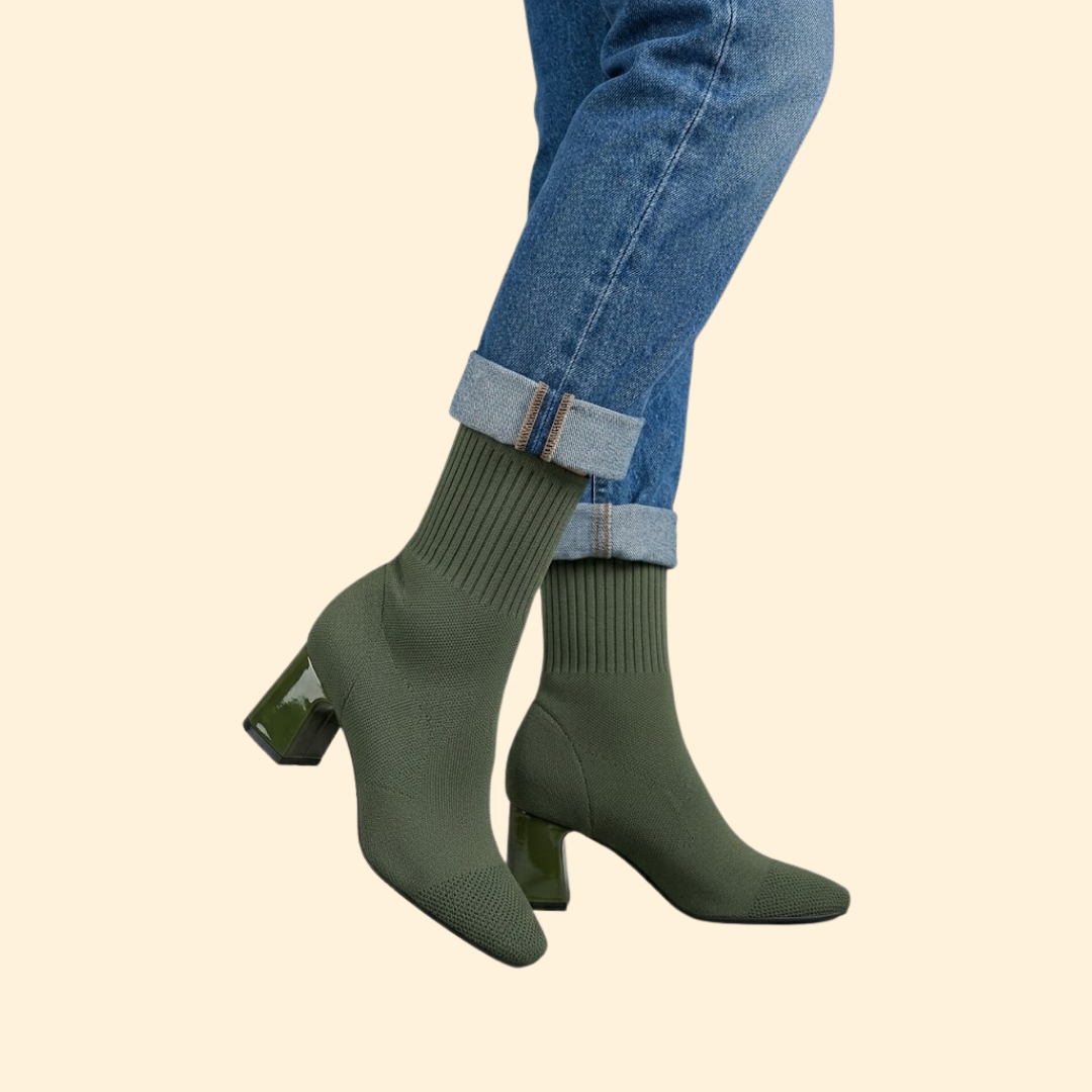 Women’s Sock Boots with Heels