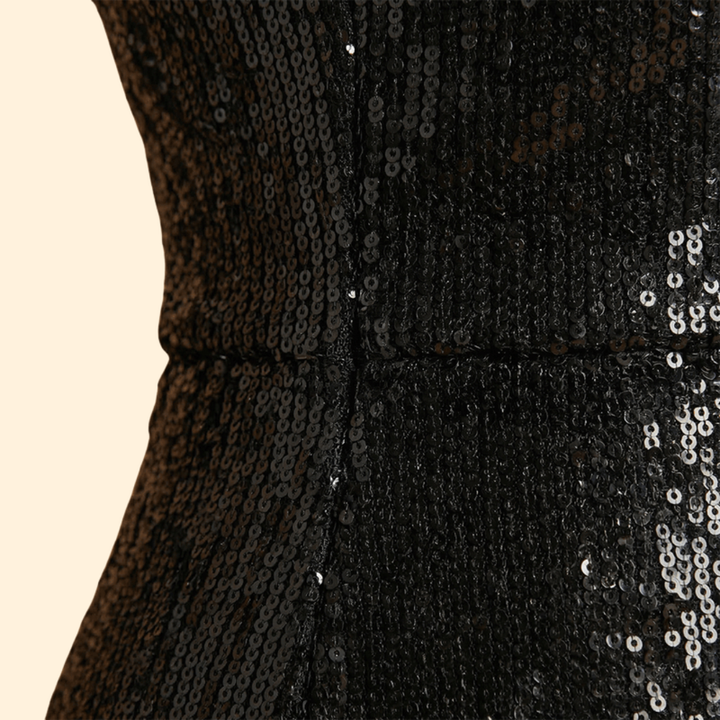 Women’s One-Shoulder Jumpsuit with Flared Legs