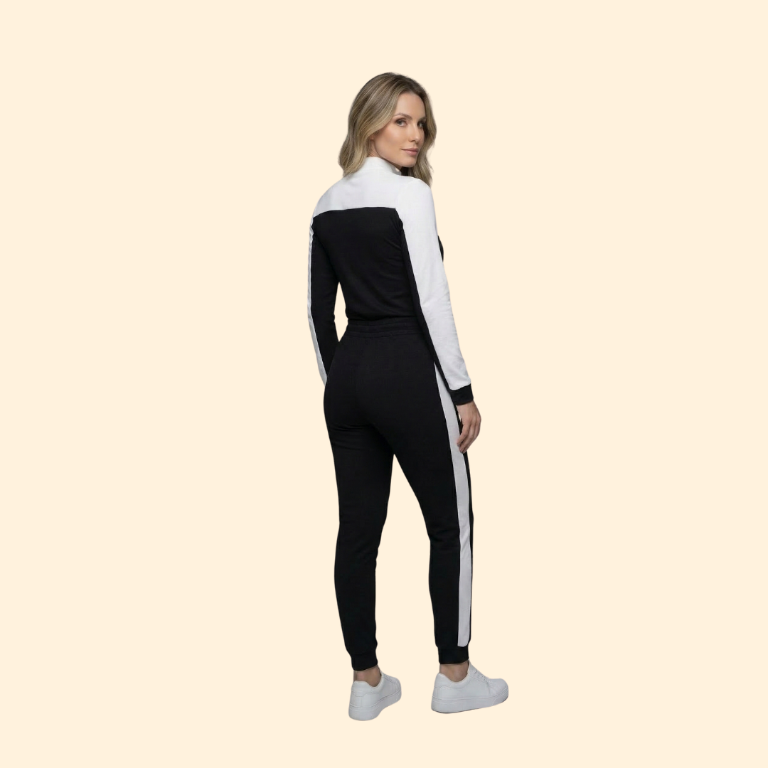 Women’s Sporty Jumpsuit Drawstring Waist