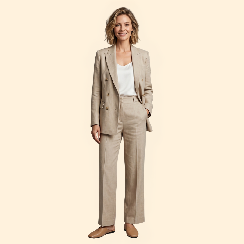 Women’s Square-Toe Mules with V-Cut