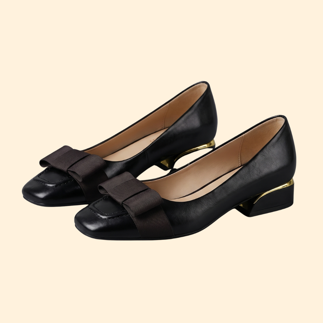 Women’s Square Toe Shoes with Slip-On