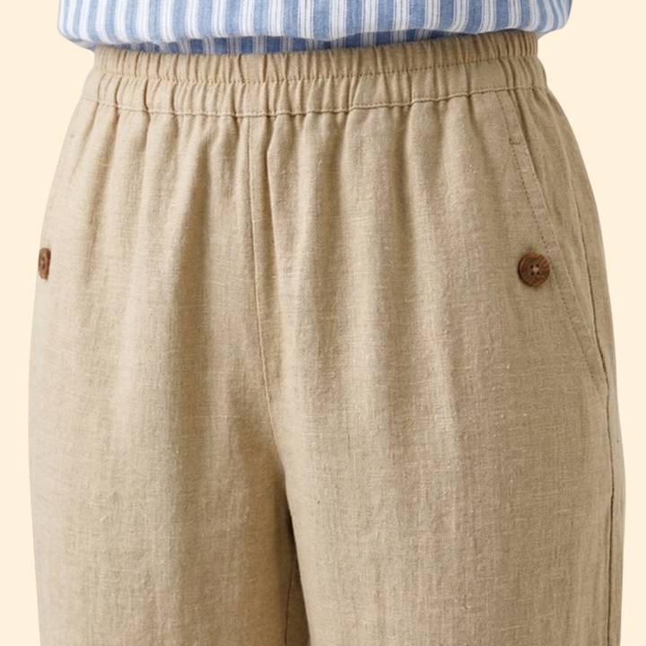 Women’s Straight Leg Pants with Side Pockets