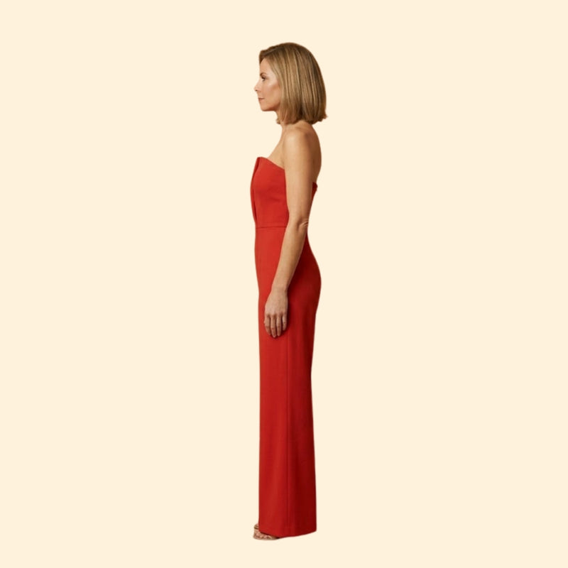 Women’s Stylish Jumpsuit with Wide Leg Design