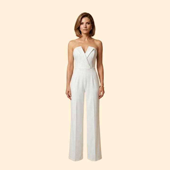 Women’s Stylish Jumpsuit with Wide Leg Design