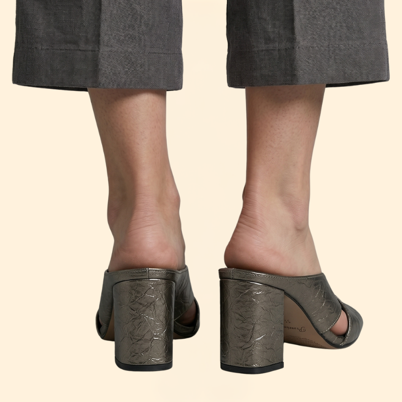 Women’s Strappy Mule with Heels