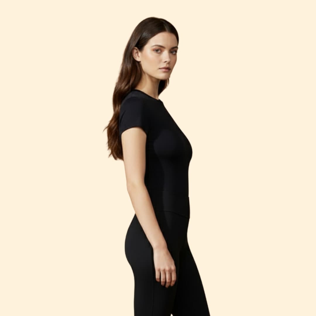 Women’s Stretch T-shirt with Crew Neck