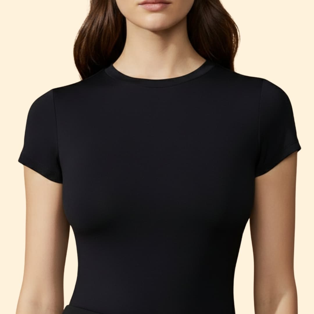 Women’s Stretch T-shirt with Crew Neck
