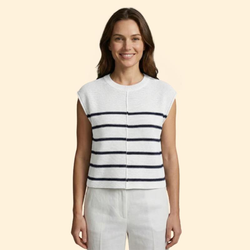 Women’s Knit Top with Crew Neckline