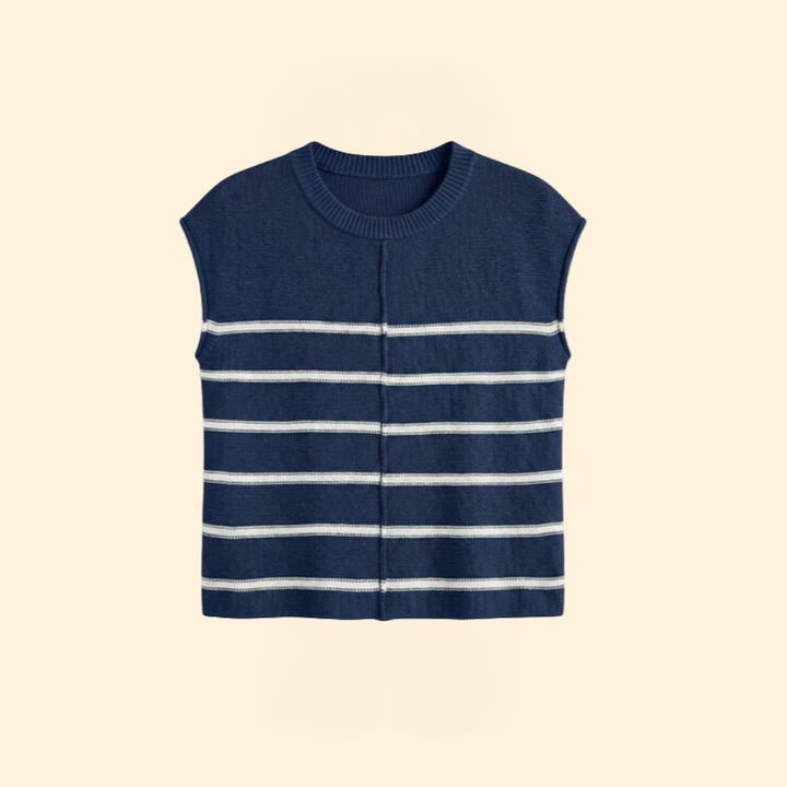 Women’s Knit Top with Crew Neckline