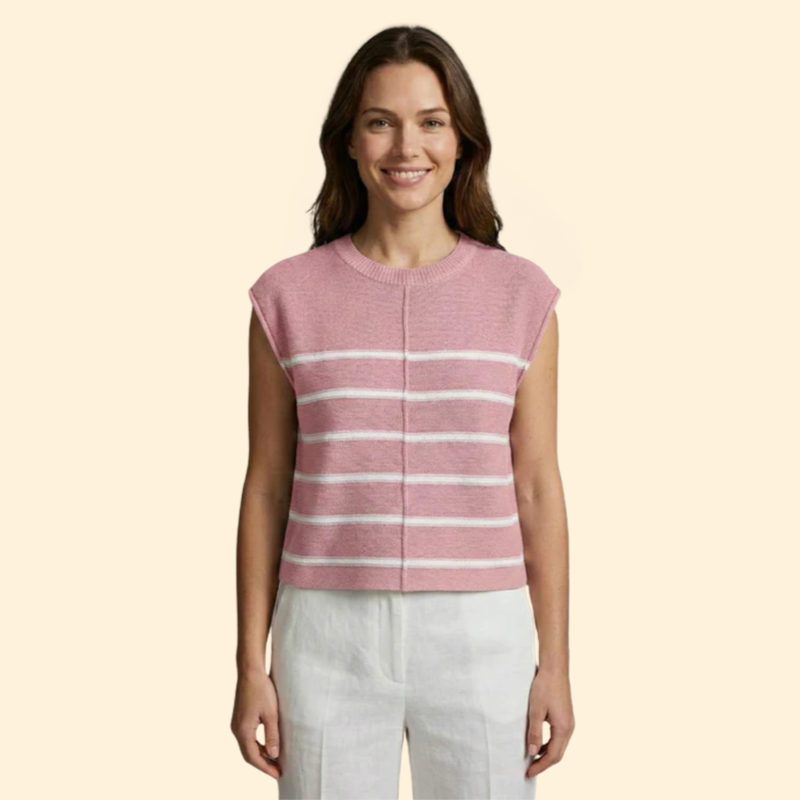 Women’s Knit Top with Crew Neckline