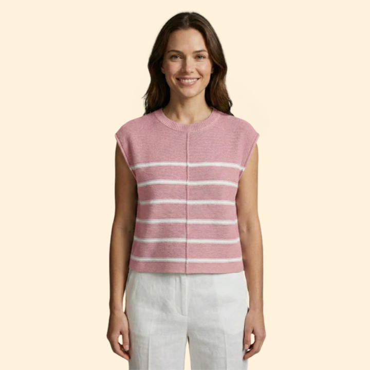 Women’s Knit Top with Crew Neckline
