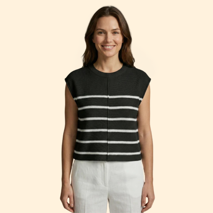Women’s Knit Top with Crew Neckline